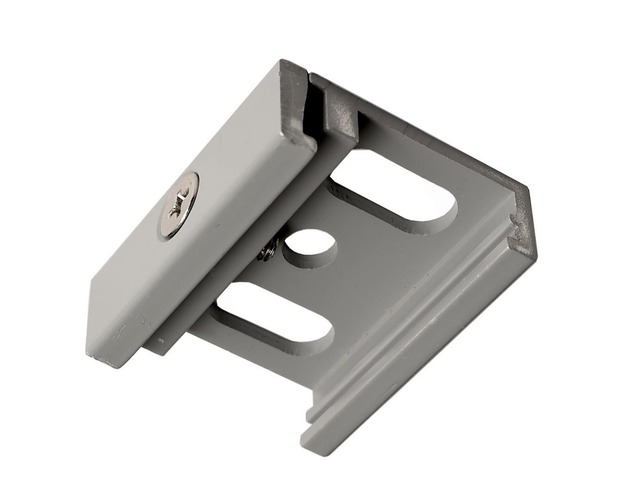 Lišty a příslušenství IVELA - IMPR 710064 Deko-Light kolejnicový systém 3-fázový 230V D Line montážní držák na strop Flex šedá RAL 7040 40  - LIGHT IMPRESSIONS - foto 1