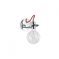 Dekorativní - ILUX 119427 Nástěnné svítidlo Ideal Lux Radio AP1 cromo 119427 - IDEALLUX