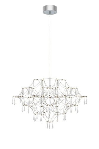 Kruhová - MAR 108870 Efesos lustr ocel 80 cm - Markslöjd - foto 1