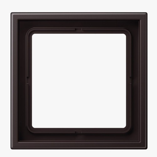 Vypínače a zásuvky - JU LSZAL981BFD AKCE - Rámeček LSZ AL 981 BF D tmavý - JUNG - foto 1