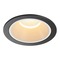 Kruhová - LA 1009919 NUMINOS® XL Stropní vestavné svítidlo, 2700 K, 20°, IP20, kulaté, černé / bílé - BIG WHITE (SLV)