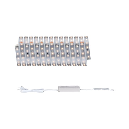 Pracovní osvětlení - P 71230 MaxLED 500 LED Strip teplá bílá základní sada 5m 17W 550lm/m 64 LEDs/m 2700K 30VA - PAULMANN - foto 1