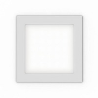 Hranatá - RED R10472 SLENDER čtvercová zápustná stříbrnošedá 230V/350mA LED 14W 3000K - RED - DESIGN RENDL