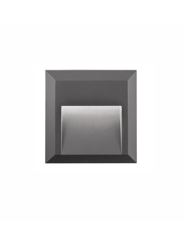 Nástěnná - NV 811201 Venkovní nástěnné svítidlo PULSAR tmavě šedý ABS LED 2W 3000K 220-220V 29st. IP54 - NOVA LUCE - foto 1