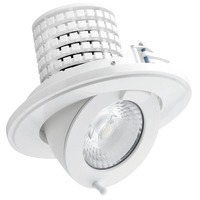 Kruhová - CEN RGOD-259030 LED SPOT REGIA ZAPUŠTĚNÉ VÝKLOPNÉ 158 mm 25W 3000K Ra95 2150Lm 38d DIMM IP20  - CENTURY
