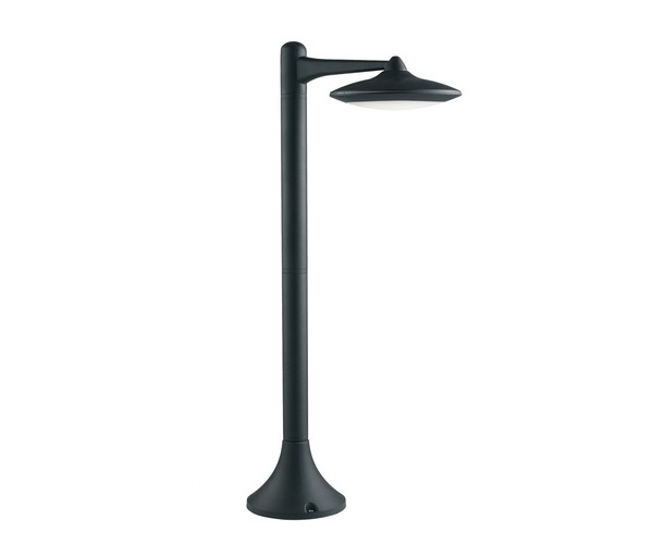 Sloupková - FAN LANT-ALYSON/P1 Sloupkové svítidlo LED ALYSON černá, hlinik, 12 W, 1300 lm, 4000 K, IP44, 91 x 29 cm - FANEUROPE - foto 1
