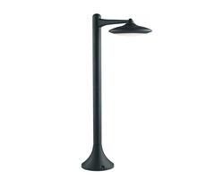 Sloupková - FAN LANT-ALYSON/P1 Sloupkové svítidlo LED ALYSON černá, hlinik, 12 W, 1300 lm, 4000 K, IP44, 91 x 29 cm - FANEUROPE