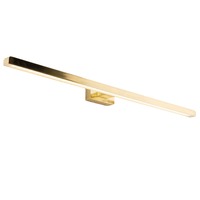 Nástěnná - FAN LED-W-LANCER ORO Venkovní nástěnné svítidlo LED LANCER zlatá hliník 13W 1000lm 4000 K 4x75x9 cm - FANEUROPE