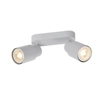 Bodová - LA 1008364 PURI 2.0 Tube nástěnné a stropní svítidlo pro povrchovou montáž, dlouhé, 2 x max. 6W GU10, šedá barva - BIG WHITE (SLV)