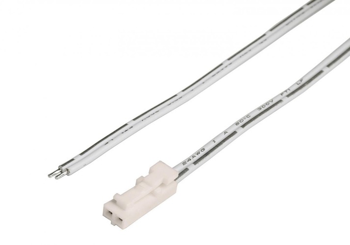 Patice a spojky - IMPR 940036 Deko-Light příslušenství - MINI-AMP zakončovací kabel (zástrčka) 100cm, 12V/24V, max. 3A, IP20 - LIGHT IMPRESSIONS - foto 1