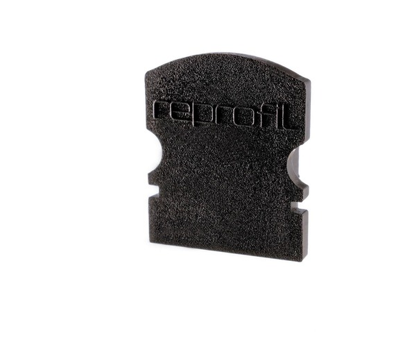 Krytky pro Al profily - IMPR 978542 Koncovka F-AU-02-08 černá 14 mm 2 ks - LIGHT IMPRESSIONS - foto 1