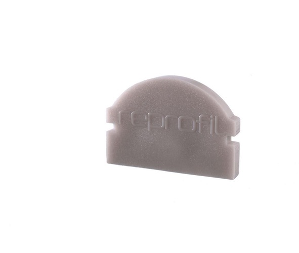 Krytky pro Al profily - IMPR 980001 Koncovka L-AU-01-10 šedá 16 mm 2 ks - LIGHT IMPRESSIONS - foto 1