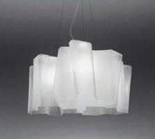 Dekorativní - AR 0454020A Závěsné svítidlo Logico 3x120° sklo 3x150W výška skla 31cm - ARTEMIDE