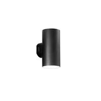 Nástěnná - FAN LED-W-POLO-R2-NER Venkovní nástěnné svítidlo LED POLO polykarbonát černá 2x8W 1960 lm CCT IP65 16,2x7,8x9,9 cm - FANEUROPE