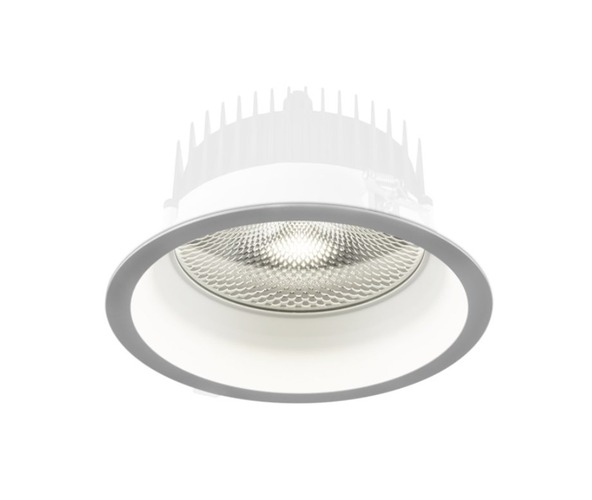Kruhová - HAL 56-001L-10GHV/840, W AKCE - Vestavné svítidlo TURE LED-MODUL 1x21W IP54 bílé (56-001L-10GHV/840, W) - HALLA - foto 1