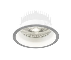 Kruhová - HAL 56-001L-10GHV/840, W AKCE - Vestavné svítidlo TURE LED-MODUL 1x21W IP54 bílé (56-001L-10GHV/840, W) - HALLA