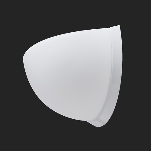 Dekorativní - OS NEL59460 NELA DL3 nástěnné skleněné svítidlo bílá IP43 3000 K 15W LED HF (původní kód OS 59460) - OSMONT - foto 1