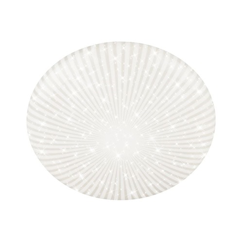 Kruhová - BRILO 3941016 Nebo stropní svítidlo pr.38 cm - 20W, 2400lm, LED, hvězdné nebe, s dekorem, bílé - BRILO - foto 1
