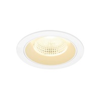 Kruhová - LA 1009790 NUMINOS® L Stropní vestavné svítidlo, 3000 K, 55°, IP20, kulaté, bílé - BIG WHITE (SLV)
