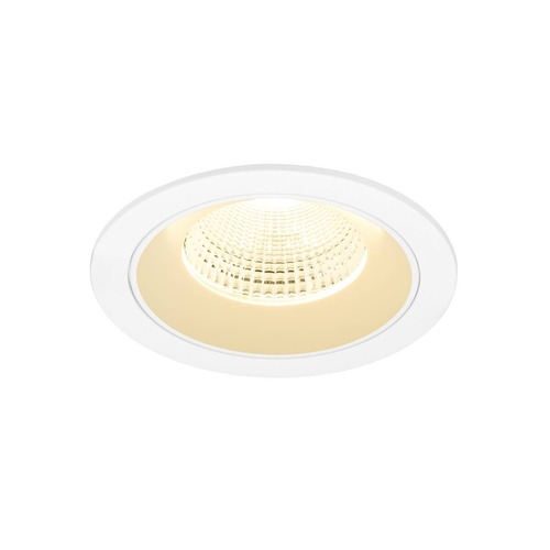 Kruhová - LA 1009790 NUMINOS® L Stropní vestavné svítidlo, 3000 K, 55°, IP20, kulaté, bílé - BIG WHITE (SLV) - foto 1