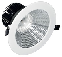 Kruhová - CEN FTSD-282340 LED SPOT FUTURA ZAPUŠTĚNÉ 200mm 28W 4000K Ra95 2525Lm 90d DIMM IP20 - CENTURY
