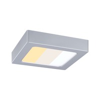 Hranatá - P 71297 LED Panel Abia 2 White Select soumrakové a pohybové čidlo (HF) hranaté 170x170mm 9,5W 2700 - 4000K matný chrom - PAULMANN
