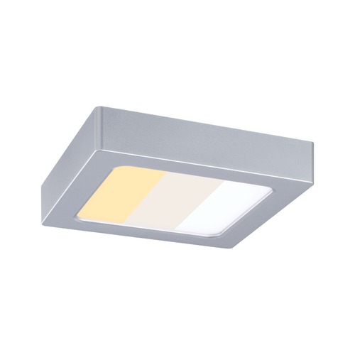 Hranatá - P 71297 LED Panel Abia 2 White Select soumrakové a pohybové čidlo (HF) hranaté 170x170mm 9,5W 2700 - 4000K matný chrom - PAULMANN - foto 1
