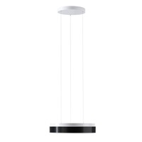Kruhová - OS DEL69410 DELIA LEC2 závěsné plastové svítidlo bílá / černá IP40 3000 K 34W LED - OSMONT