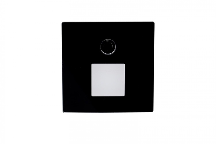 Stínidla, kryty, clony - IMPR 931036 Deko-Light příslušenství - kryt hranatý sklo pro Alwaid Pro pohybový senzor, čtyřhranný kužel světla, černá - LIGHT IMPRESSIONS - foto 1