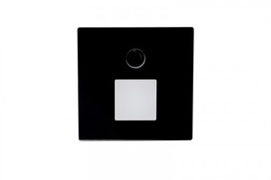 Stínidla, kryty, clony - IMPR 931036 Deko-Light příslušenství - kryt hranatý sklo pro Alwaid Pro pohybový senzor, čtyřhranný kužel světla, černá - LIGHT IMPRESSIONS