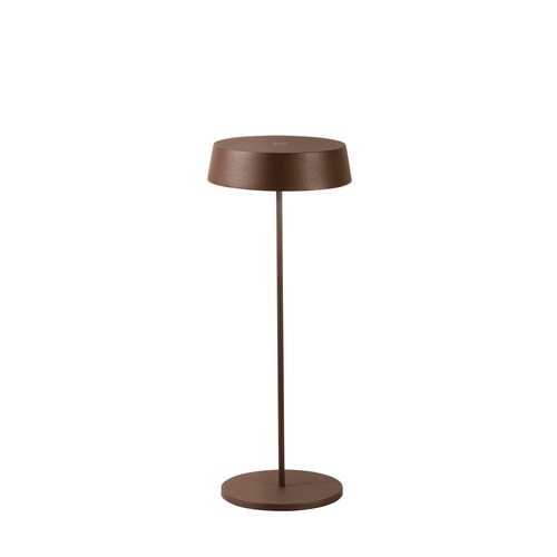 Na stůl - FAN LED-COCKTAIL-BRO Nabíjecí venkovní stolní svítidlo COCKTAIL bronz, hliník, 20,2 W, 192 lm, 3000 K, stmívatelné, IP54, 29,5 x 12 x 12 cm - FANEUROPE - foto 1