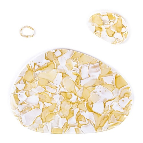 Ostatní - BG PC50066 Stolní set OVO pro 1 osobu (sada 3ks) v různých barvách - BROKISGLASS - foto 1