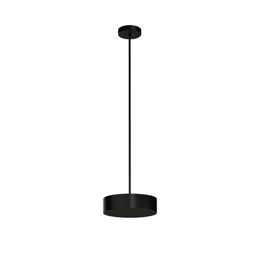 Kruhová - OS KRU60674 KRUGER P1 FC závěsné plastové svítidlo černá IP40 4000 K 18W LED - OSMONT - foto 1