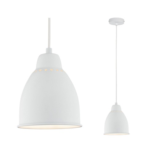 Subtilní - P 79764 Závěsné svítidlo Neordic Hilla 1-ramenné pro osvětlení rostlin bílá bez zdroje světla max. 40W E27 - PAULMANN - foto 1