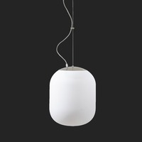 Koule - OS TAN62374 TANIA L2 HP závěsné skleněné svítidlo nerez leštěná / bílá IP40 3000 K 58W LED DALI (původní kód OS 62374) - OSMONT