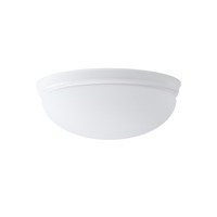 Plafoniéry - OS ALM41647 ALMA D1 stropní/nástěnné skleněné svítidlo bílá IP41 60W E27 (původní kód OS 41647) - OSMONT