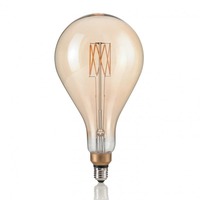 E27 - ILUX 130163 LAMPADINA VINTAGE XL E27 8W GOCCIA - IDEALLUX