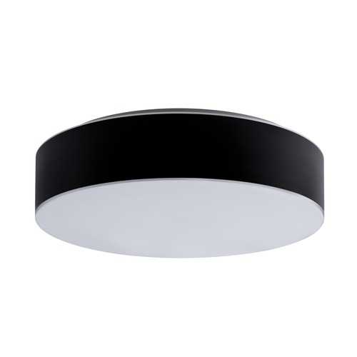Kruhová - OS ERI67058 ERIS C4 stropní/nástěnné skleněné svítidlo bílá / černá IP43 3000 K 35W LED - OSMONT - foto 1