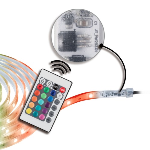 Dekorační - P 78892 SimpLED LED Strip Venkovní základní sada 5m IP44 13W 24LEDs/m RGB - PAULMANN - foto 1