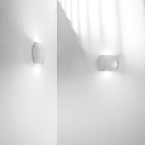 Nástěnná - FAN LED-W-MIURA/6W Venkovní nástěnné svítidlo LED ULTRASOTTILE MIURA bílá hliník 2x3W 520lm CCT IP54 12,8x16x3,5 cm - FANEUROPE - foto 1