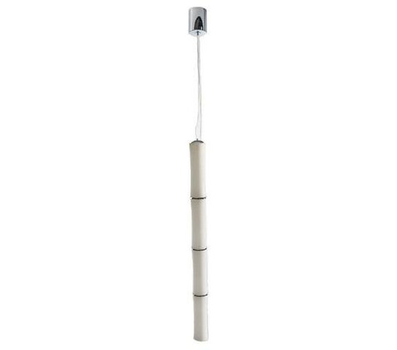 Válec - AZZ AZ1902 Bamboo 4 pendant (white) - AZZARDO - foto 1