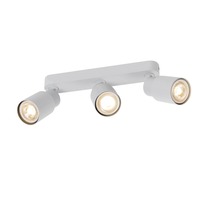 Bodová - LA 1008323 PURI 2.0 Tube nástěnné a stropní svítidlo, dlouhé provedení, 3 x max. 6W GU10, šedá - BIG WHITE (SLV)