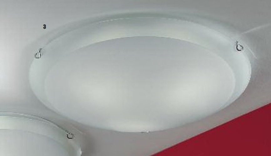 Kruhová - OR NU 9-348/50 Stropní svítidlo 3xE27 chrom, průměr 50cm - ORION - foto 1