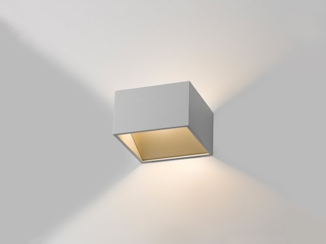 Stropní - Stropní svítidlo WALL Q 6W 3000K, ON/OFF - foto 1