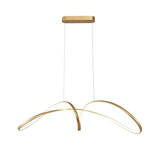 Dekorativní - ZUMA 003064-026621 20026P-GD FERMI závěsné svítidlo zlatá - ZUMALINE - foto 1