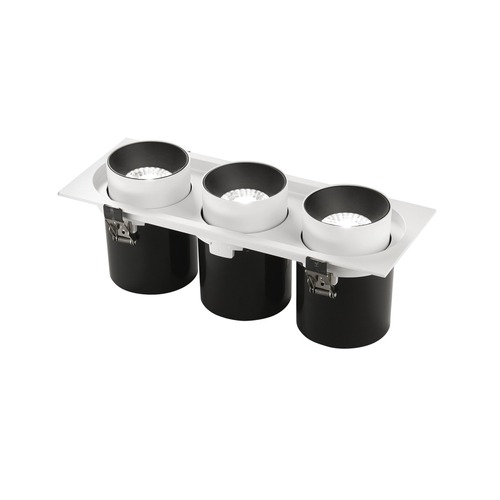 Hranatá - FAN INC-OUTSIDER-3X30 Vestavné LED svítidlo Outsider 11700 lm (bílé) 3 x 30 W, CCT - FANEUROPE - foto 1