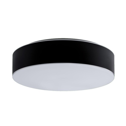 Kruhová - OS ERI67062 ERIS C4 stropní/nástěnné skleněné svítidlo bílá / černá IP43 3000 K 54W LED DALI - OSMONT - foto 1