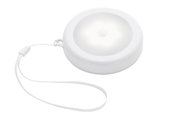 Přisazená - BRI 2273-016 LED noční lampička pr. 8 cm 0,8W 30lm bílé - BRILONER - foto 1