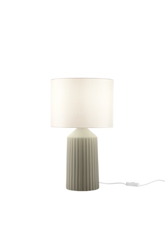 Stolní lampy dekorační - FAN I-SAHARA-L-VER Stolní lampa Sahara (zelená keramika) 1 x E27, pr. 35 x 61 cm - FANEUROPE - foto 1