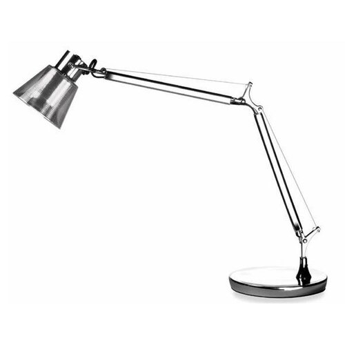 Stolní lampy pracovní - PANIT TAV378 Stolní svítidlo SUMMER transparentní chrom 230V E27 11W - PAN INTERN. - foto 1